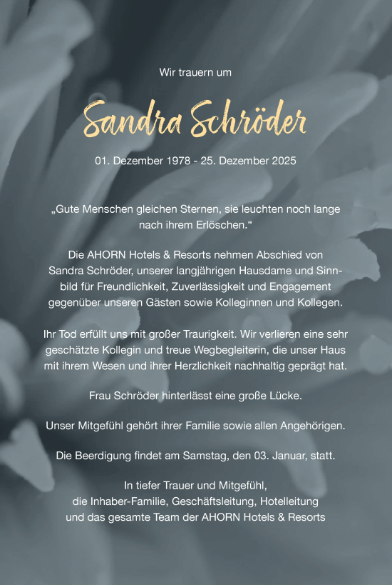 Traueranzeige von Sandra Schröder von Uckermark Kurier Templiner Zeitung